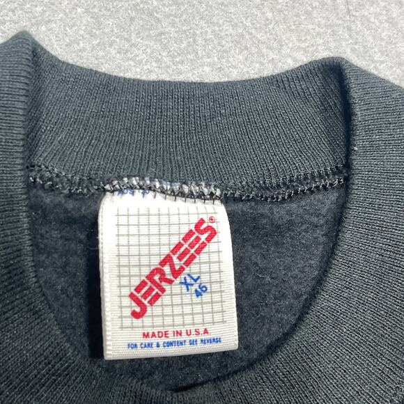 Vintage Star Trek Convention 91 Sweatshirt Jerzees XL Crewneck Black Made in USA - Picture 3 of 8